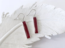 Solid Color Bar Earrings - Multiple Colors and Finishes