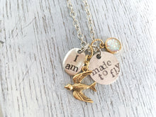 I am Made to Fly Necklace
