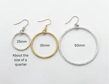 Build Your Own Dangle Hoop Earrings - Multiple Options