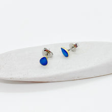 Small Surf the Web Blue Stud Earrings - Multiple Options