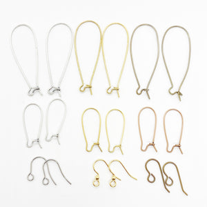 Build Your Own Dangle Hoop Earrings - Multiple Options