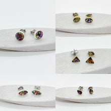 Small Multi Color Roxs Stud Earrings-Multiple Options
