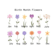 Birth Flower Charm - Multiple Options