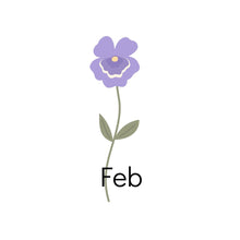 Birth Flower Charm - Multiple Options