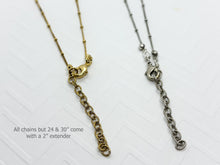 Personalized Custom Necklace Chain| Satellite Ball or Cable Chain, Build Your Own Jewelry