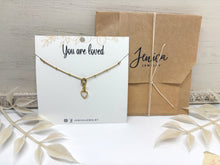 You are Loved Tiny Heart Necklace