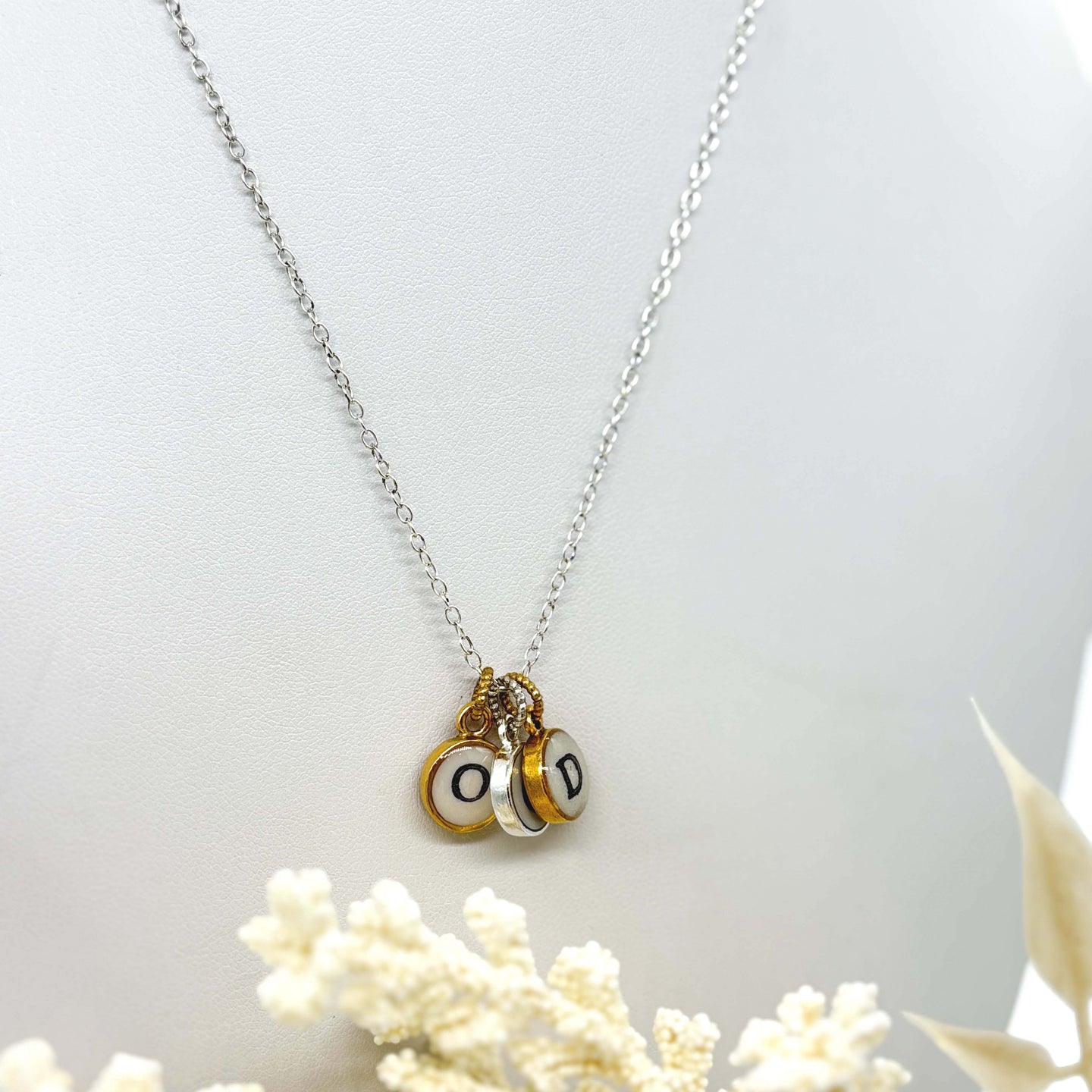 Initial Necklace - 3 & 4 Initials