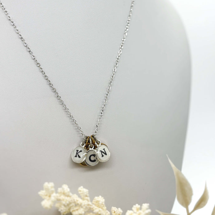 Initial Necklace - 5 & 6 Initials
