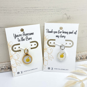 Apple Charm/Necklace - Multiple Options