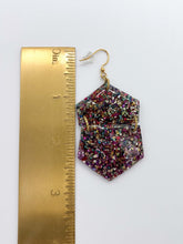 Colorful Geometric Statement Earrings