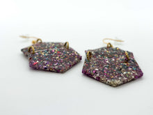 Colorful Geometric Statement Earrings