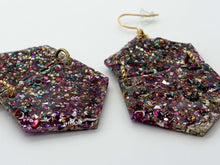 Colorful Geometric Statement Earrings