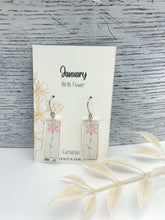 Birth Flower Earrings- Multiple Options