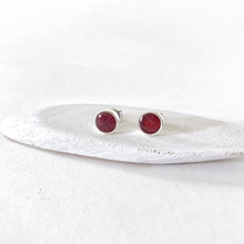 Small Red Stud Earrings - Multiple Options