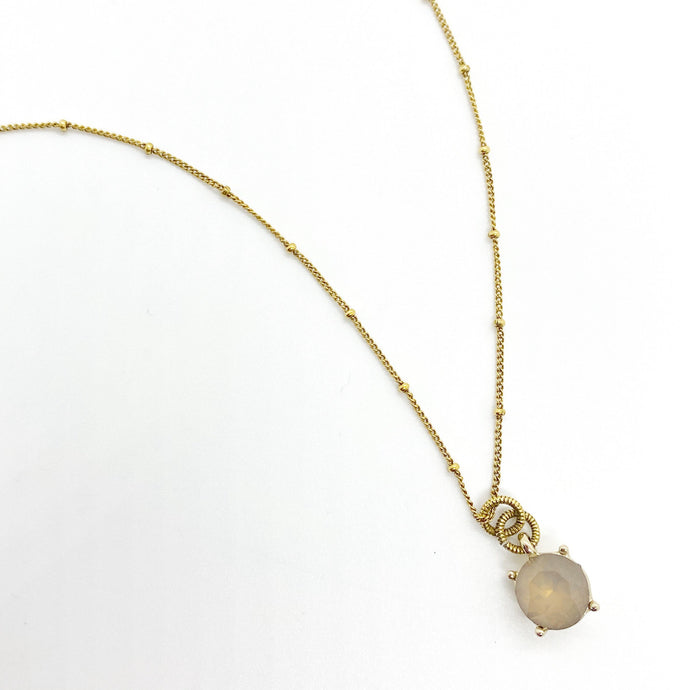 Champagne Me Necklace