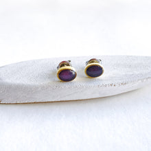 Small Purple Stud Earrings-Multiple Options