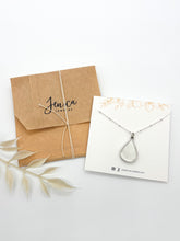Lace Teardrop Necklace