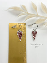 Rainbow Mosaic Heart Earrings