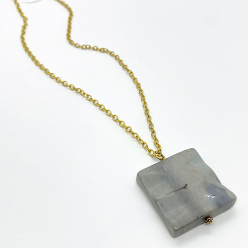 Limited Edition - Leopard Skin Jasper Pendant Necklace