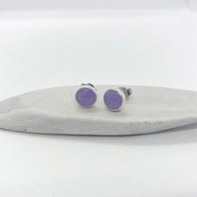 Small Lilac Stud Earrings - Multiple Shapes