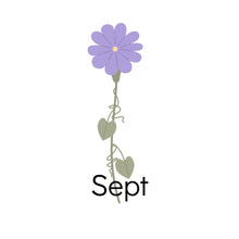 Birth Flower Charm - Multiple Options