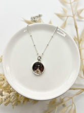 Custom Pet Memorial Necklace: Cat Portrait, Pet Loss Jewelry