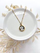 Custom Pet Memorial Necklace: Cat Portrait, Pet Loss Jewelry