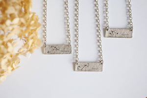 SALE! Zodiac Bar Necklace