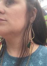 Diamond Cluster Polka Dot Necklace & Earrings