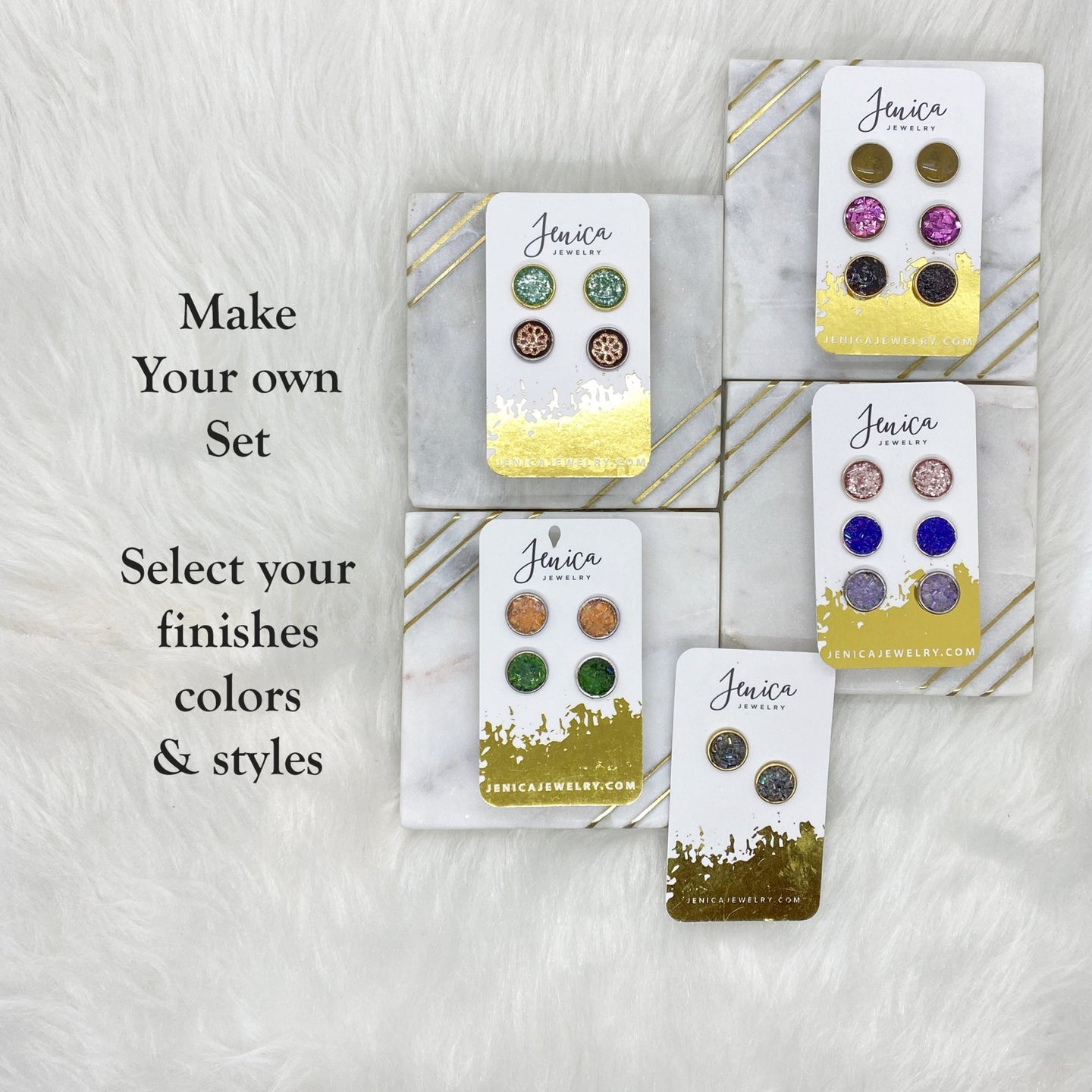 Large Round Stud Set- Make Your Own