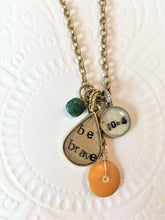 personalized necklace with a date