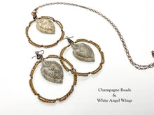 Fly with Your Own Wings Hoop Earrings