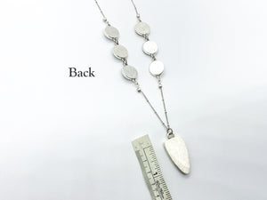 Lipstick & Leather Rhinestone Necklace