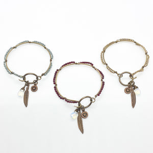 Fly with Your Own Wings Bangle Bracelets