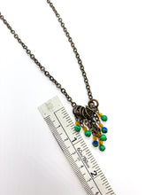 Dancing the Blues Away Fringe Necklace