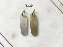 Rounded Bar Quote Charm