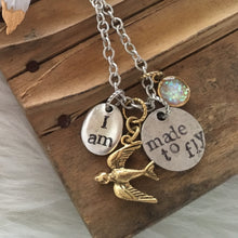 I am Made to Fly Necklace