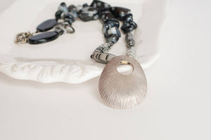 Black Statement Necklace