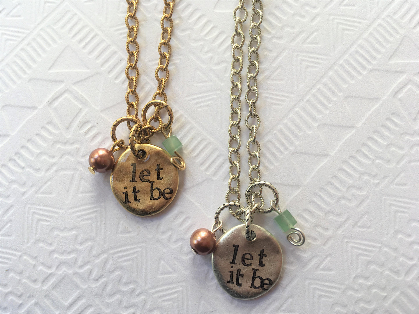 Let It Be Pendant Necklace