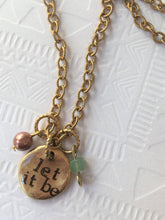 Let It Be Pendant Necklace