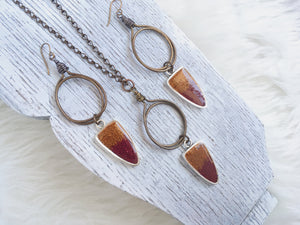 Long Triangle Necklace